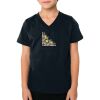 2156 Toddler Fine Jersey V-Neck T-Shirt Thumbnail