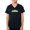 2156 Toddler Fine Jersey V-Neck T-Shirt Thumbnail