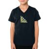 2156 Toddler Fine Jersey V-Neck T-Shirt Thumbnail