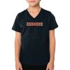 2156 Toddler Fine Jersey V-Neck T-Shirt Thumbnail