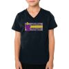 2156 Toddler Fine Jersey V-Neck T-Shirt Thumbnail
