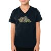 2156 Toddler Fine Jersey V-Neck T-Shirt Thumbnail