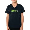 2156 Toddler Fine Jersey V-Neck T-Shirt Thumbnail