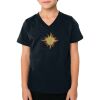 2156 Toddler Fine Jersey V-Neck T-Shirt Thumbnail