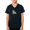 2156 Toddler Fine Jersey V-Neck T-Shirt Thumbnail