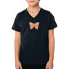 2156 Toddler Fine Jersey V-Neck T-Shirt Thumbnail