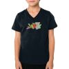 2156 Toddler Fine Jersey V-Neck T-Shirt Thumbnail