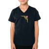 2156 Toddler Fine Jersey V-Neck T-Shirt Thumbnail