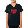2156 Toddler Fine Jersey V-Neck T-Shirt Thumbnail