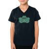 2156 Toddler Fine Jersey V-Neck T-Shirt Thumbnail