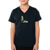 2156 Toddler Fine Jersey V-Neck T-Shirt Thumbnail