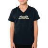 2156 Toddler Fine Jersey V-Neck T-Shirt Thumbnail