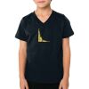 2156 Toddler Fine Jersey V-Neck T-Shirt Thumbnail