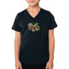 2156 Toddler Fine Jersey V-Neck T-Shirt Thumbnail
