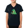 2156 Toddler Fine Jersey V-Neck T-Shirt Thumbnail