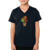 2156 Toddler Fine Jersey V-Neck T-Shirt Thumbnail