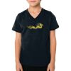 2156 Toddler Fine Jersey V-Neck T-Shirt Thumbnail