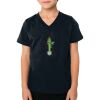 2156 Toddler Fine Jersey V-Neck T-Shirt Thumbnail