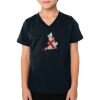 2156 Toddler Fine Jersey V-Neck T-Shirt Thumbnail
