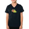 2156 Toddler Fine Jersey V-Neck T-Shirt Thumbnail
