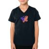 2156 Toddler Fine Jersey V-Neck T-Shirt Thumbnail