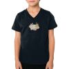 2156 Toddler Fine Jersey V-Neck T-Shirt Thumbnail