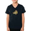 2156 Toddler Fine Jersey V-Neck T-Shirt Thumbnail