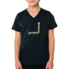 2156 Toddler Fine Jersey V-Neck T-Shirt Thumbnail