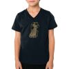 2156 Toddler Fine Jersey V-Neck T-Shirt Thumbnail