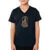 2156 Toddler Fine Jersey V-Neck T-Shirt Thumbnail