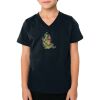 2156 Toddler Fine Jersey V-Neck T-Shirt Thumbnail