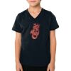 2156 Toddler Fine Jersey V-Neck T-Shirt Thumbnail