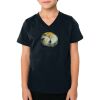 2156 Toddler Fine Jersey V-Neck T-Shirt Thumbnail