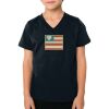 2156 Toddler Fine Jersey V-Neck T-Shirt Thumbnail
