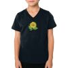 2156 Toddler Fine Jersey V-Neck T-Shirt Thumbnail