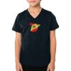 2156 Toddler Fine Jersey V-Neck T-Shirt Thumbnail