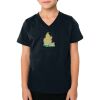 2156 Toddler Fine Jersey V-Neck T-Shirt Thumbnail
