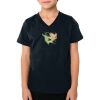 2156 Toddler Fine Jersey V-Neck T-Shirt Thumbnail