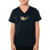 2156 Toddler Fine Jersey V-Neck T-Shirt Thumbnail