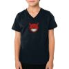 2156 Toddler Fine Jersey V-Neck T-Shirt Thumbnail