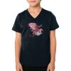 2156 Toddler Fine Jersey V-Neck T-Shirt Thumbnail
