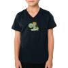 2156 Toddler Fine Jersey V-Neck T-Shirt Thumbnail