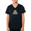 2156 Toddler Fine Jersey V-Neck T-Shirt Thumbnail