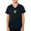 2156 Toddler Fine Jersey V-Neck T-Shirt Thumbnail