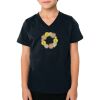 2156 Toddler Fine Jersey V-Neck T-Shirt Thumbnail