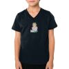 2156 Toddler Fine Jersey V-Neck T-Shirt Thumbnail
