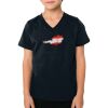 2156 Toddler Fine Jersey V-Neck T-Shirt Thumbnail