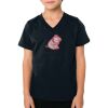 2156 Toddler Fine Jersey V-Neck T-Shirt Thumbnail
