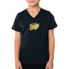 2156 Toddler Fine Jersey V-Neck T-Shirt Thumbnail