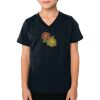2156 Toddler Fine Jersey V-Neck T-Shirt Thumbnail